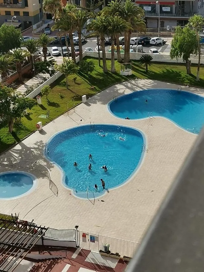 La Serenata Los Cristianos Achacay Vue Panoramique Ocean Appartement 아파트